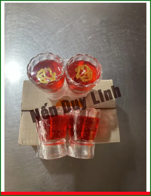 Sản phẩm coc 19 hoa dao — Nến Duy Linh - Công Ty TNHH Duy Linh — MST 0600387408