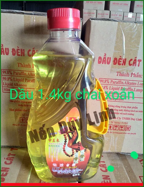 Sản phẩm DAU 1.4 KG CHAI XOAN — Nến Duy Linh - Công Ty TNHH Duy Linh — MST 0600387408