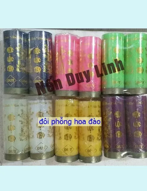 Sản phẩm doi phong hoa dao — Nến Duy Linh - Công Ty TNHH Duy Linh — MST 0600387408