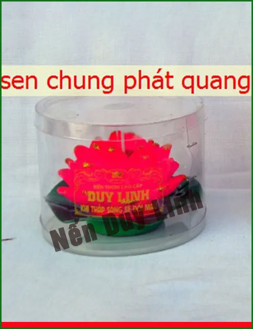 Sản phẩm SEN CHUNG PHAT QUANG — Nến Duy Linh - Công Ty TNHH Duy Linh — MST 0600387408
