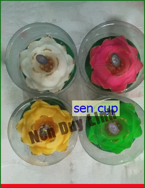 Sản phẩm SEN CUP — Nến Duy Linh - Công Ty TNHH Duy Linh — MST 0600387408