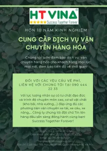 Văn phòng Logistics HT-Vina - Công Ty TNHH MTV HT-Vina #214 — MST 0600966363