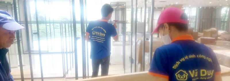 Sản phẩm ve sinh nha sau xay dung — Công Ty TNHH Đầu Tư Xây Dựng Và Phát Triển Dịch Vụ Vũ Duy — MST 0601160897