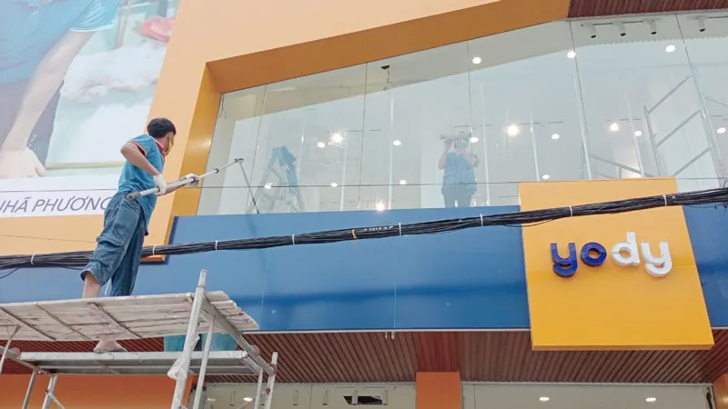 Sản phẩm ve sinh showroom yody nam dinh — Công Ty TNHH Đầu Tư Xây Dựng Và Phát Triển Dịch Vụ Vũ Duy — MST 0601160897