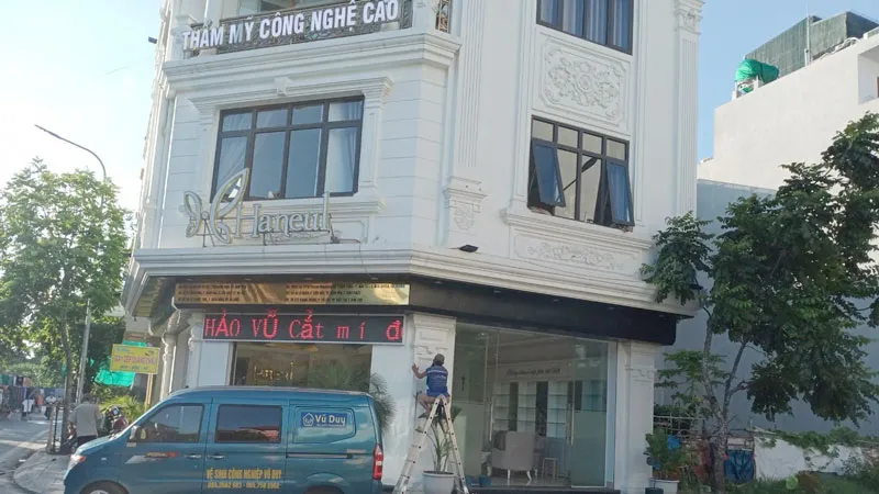 Sản phẩm ve sinh cong nghiep tham my vien haneul — Công Ty TNHH Đầu Tư Xây Dựng Và Phát Triển Dịch Vụ Vũ Duy — MST 0601160897