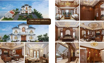 Sản phẩm cong trinh biet thu anh hung thinh long — Công Ty Cổ Phần Sinh Group — MST 0601196621