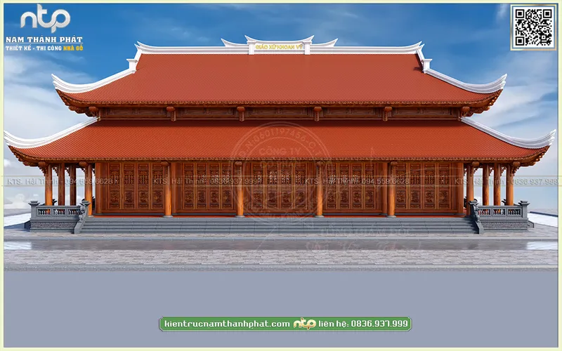 Sản phẩm bia nha muc vu giao xu khoan vy kien truc nha go 5 gian 8 mai chong diem tai ly nhan ha nam — Công Ty CP AFP Nam Thành Phát — MST 0601197456