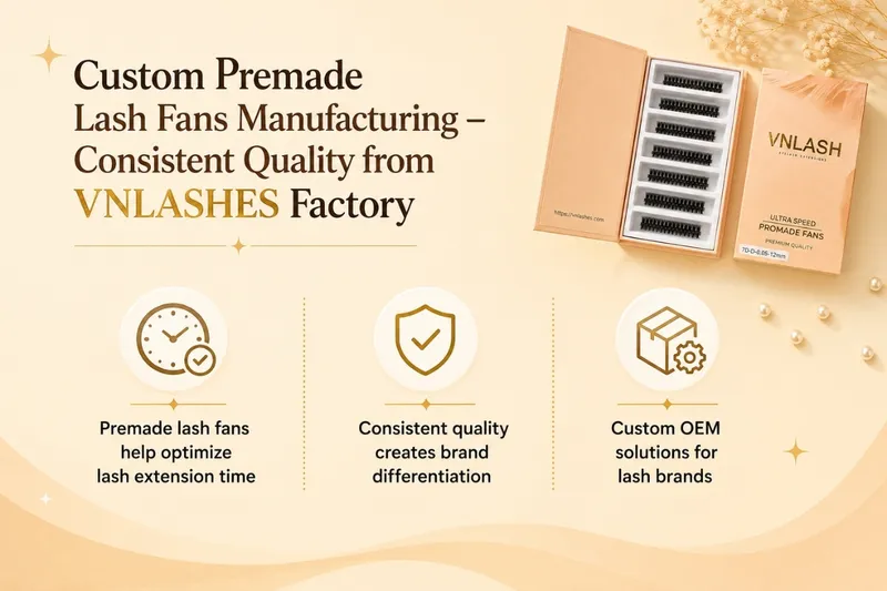 Sản phẩm custom premade lash fans manufacturing 7 — Lông Mi Việt Nam - Công Ty TNHH Sản Xuất Lông Mi Việt Nam — MST 0601213700