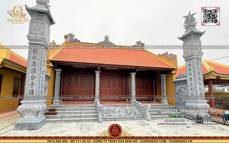 Sản phẩm nha go 3 gian anh hung thanh hoa anh vuanhago com 0019 — Thiết Kế Thi Công Nhà Gỗ - Công Ty TNHH Vua Nhà Gỗ — MST 0601233785