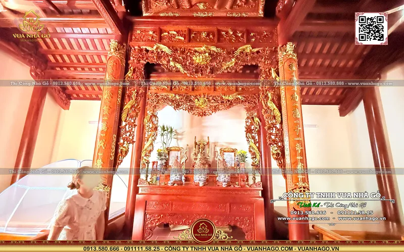 Sản phẩm nha go 3 gian anh thanh bac ninh anh vuanhago3 — Thiết Kế Thi Công Nhà Gỗ - Công Ty TNHH Vua Nhà Gỗ — MST 0601233785