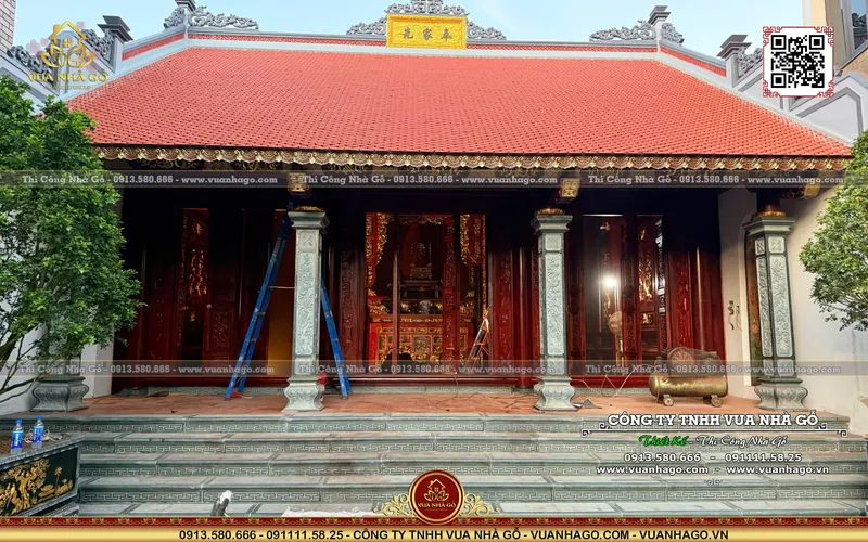 Sản phẩm nha go 3 gian chu tuan thuong tin ha noi anh vuanhago com 001 — Thiết Kế Thi Công Nhà Gỗ - Công Ty TNHH Vua Nhà Gỗ — MST 0601233785