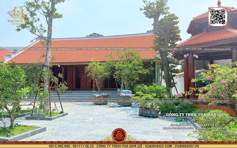 Sản phẩm ngoai nha go 5 gian anh hung nam dinh anh vuanhago com 006 — Thiết Kế Thi Công Nhà Gỗ - Công Ty TNHH Vua Nhà Gỗ — MST 0601233785