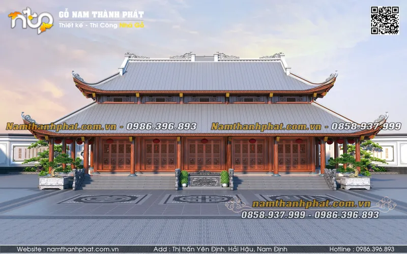 Sản phẩm nha go 5 gian 2 chai 8 mai 1 — Nhà Gỗ Nam Thành Phát - Công Ty TNHH Gỗ Nam Thành Phát — MST 0601256359