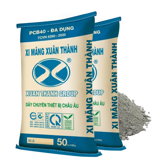 Sản phẩm xuan thanh pcb40 da dung 550x550 — Công Ty CP Xi Măng Xuân Thành — MST 0700576529