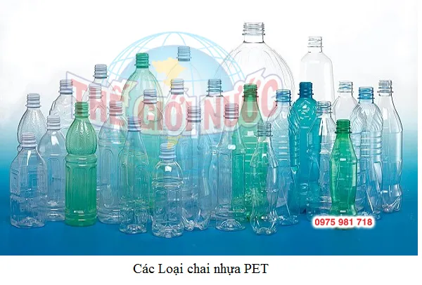 Sản phẩm Chai PET cac loai — Công Ty TNHH Sản Xuất Thương Mại Dịch Vụ Thế Giới Nước — MST 0700761056