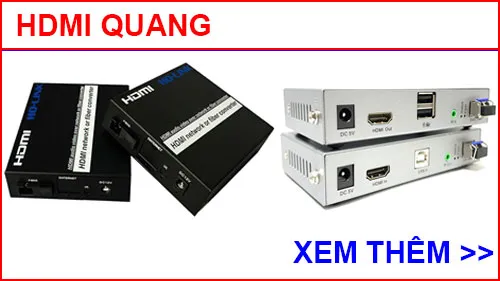 Sản phẩm hdmi quang — Công Ty CP Xây Dựng Công Nghệ Thành Công — MST 0700796637