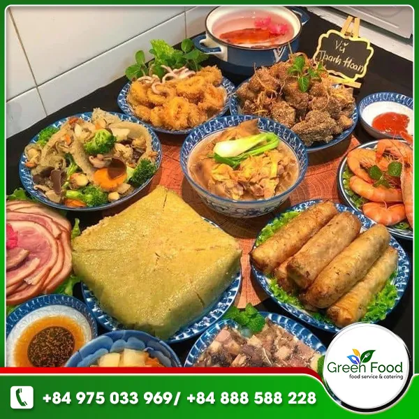 Sản phẩm SUAT AN LE TET — Suất Ăn Công Nghiệp Green Food - Công Ty Cổ Phần Dịch Vụ Ăn Uống Green Food — MST 0700801975