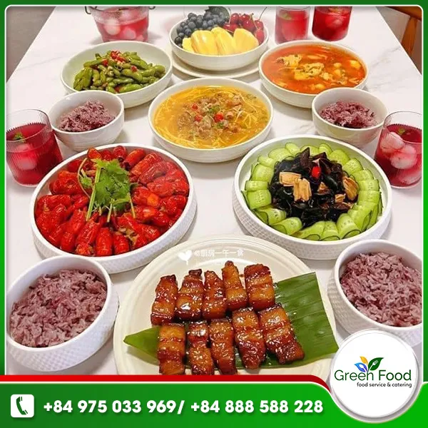 Sản phẩm Suat an sn — Suất Ăn Công Nghiệp Green Food - Công Ty Cổ Phần Dịch Vụ Ăn Uống Green Food — MST 0700801975