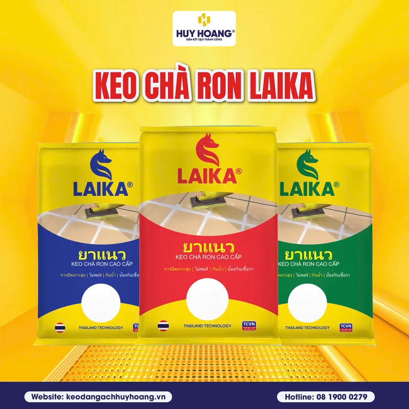 Sản phẩm keo cha ron Laika — Công Ty Cổ Phần Khoáng Sản Và Vật Liệu Mới Huy Hoàng — MST 0700804045