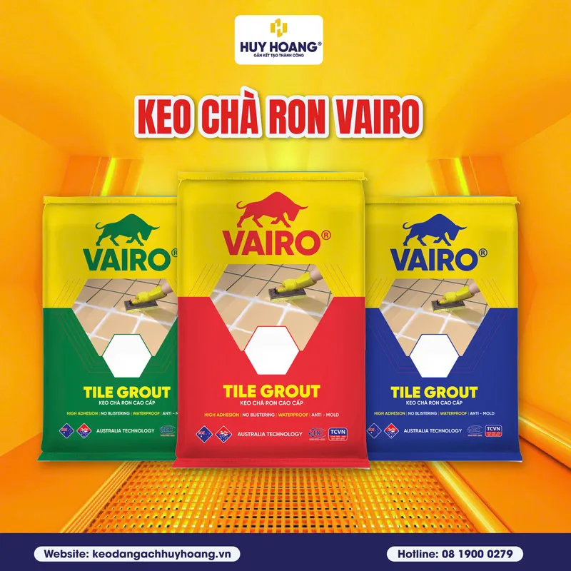 Sản phẩm KEO CHA RON VAIRO — Công Ty Cổ Phần Khoáng Sản Và Vật Liệu Mới Huy Hoàng — MST 0700804045