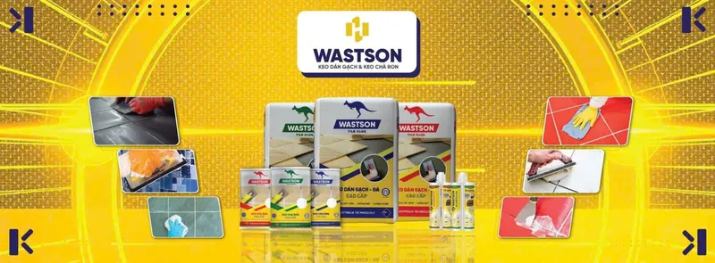 Sản phẩm Keo dan gach waston — Công Ty Cổ Phần Khoáng Sản Và Vật Liệu Mới Huy Hoàng — MST 0700804045