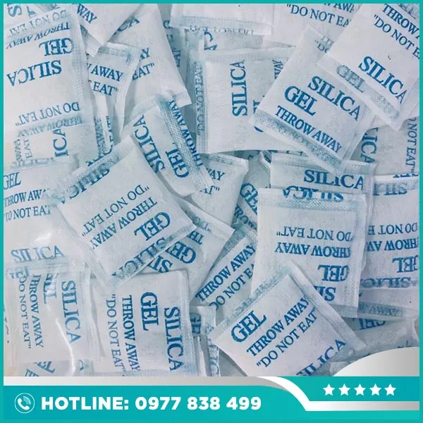 Sản phẩm Goi hut am Silicagel 10gr goi — Vật Liệu Đóng Gói Đức Lâm - Công Ty TNHH Sản Xuất Thương Mại Và XNK Đức Lâm — MST 0700806282