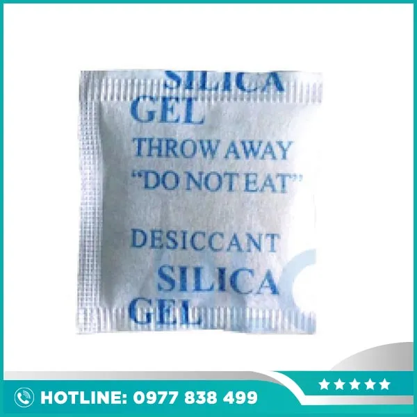Sản phẩm Goi hut am Silicagel 5gr goi — Vật Liệu Đóng Gói Đức Lâm - Công Ty TNHH Sản Xuất Thương Mại Và XNK Đức Lâm — MST 0700806282