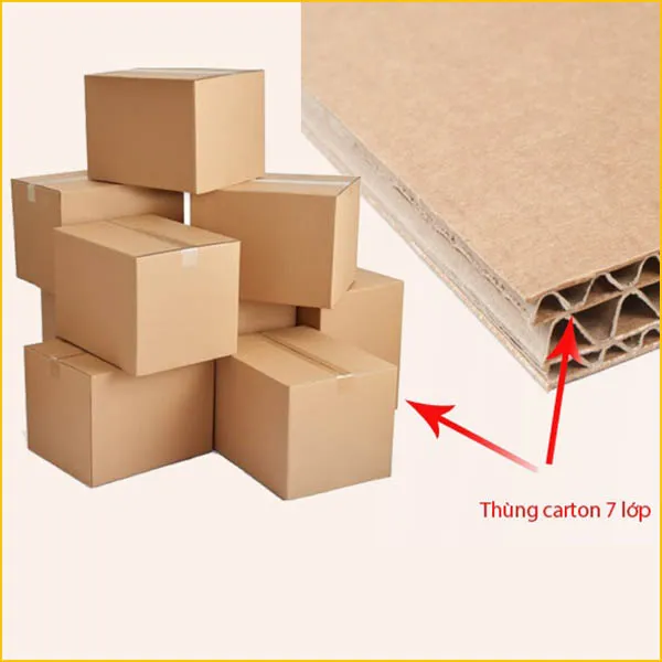 Sản phẩm thung carton 7 lop — Bao Bì Sơn Thành - Công Ty TNHH Bao Bì Sơn Thành — MST 0700831948