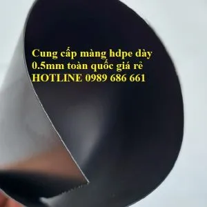 Sản phẩm Mang chong tham HDPE day 0 5mm quy cach da dang 300x300 — Công Ty TNHH Xây Dựng Thương Mại Địa Kỹ Thuật Ngọc Phát — MST 0700864968