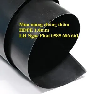 Sản phẩm Mang chong tham HDPE day 1.0mm gia re chat luong tot 300x300 — Công Ty TNHH Xây Dựng Thương Mại Địa Kỹ Thuật Ngọc Phát — MST 0700864968