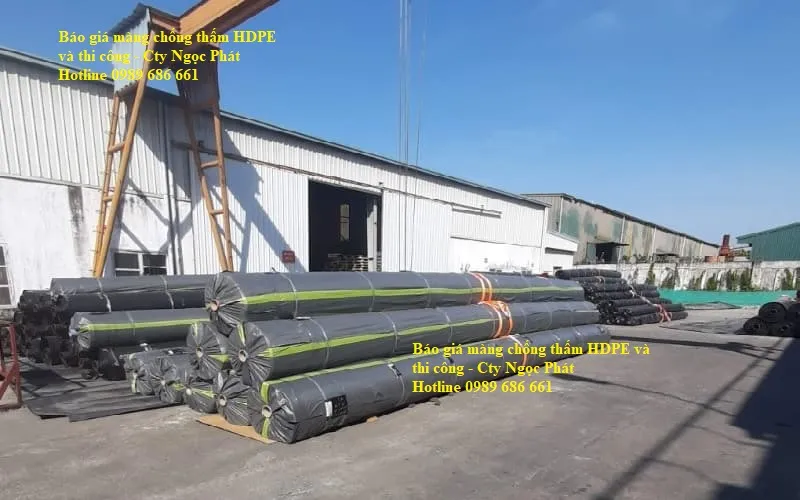 Sản phẩm Bao gia mang chong tham hdpe hse ngoc phat bat nhua lot ao ho tom ca — Công Ty TNHH Xây Dựng Thương Mại Địa Kỹ Thuật Ngọc Phát — MST 0700864968