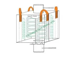 Sản phẩm bao jumbo fibc vach ngan chong phinh baffle bulk bags trungkien jsc — Công Ty Cổ Phần Trung Kiên — MST 0800142483