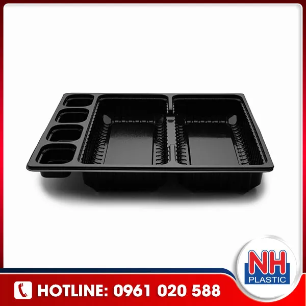 Sản phẩm khay tp che bien san 10 — Bao Bì Nhựa Nhân Hằng - Công Ty Trách Nhiệm Hữu Hạn Nhân Hằng — MST 0800303130