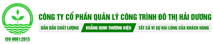 Logo Công Ty Cổ Phần Quản Lý Công Trình Đô Thị Hải Dương