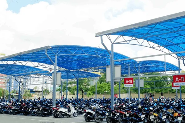 Sản phẩm nha de xe khung thep — Công Ty TNHH Long Thành Hải — MST 0800383312