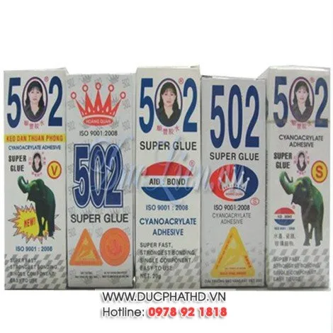 Sản phẩm keo502 — Công Ty TNHH Một Thành Viên Đức Phát — MST 0800450449