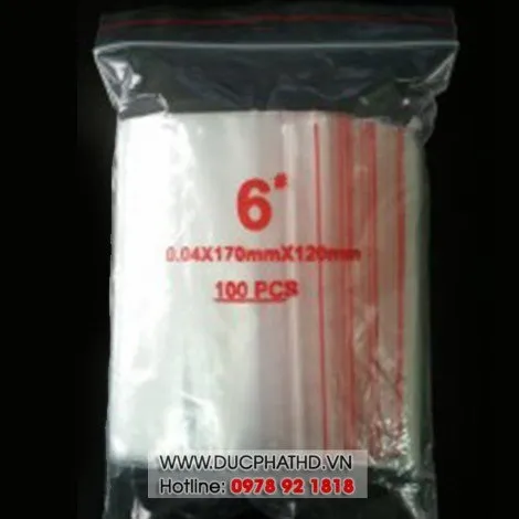 Sản phẩm tui zipper so6 — Công Ty TNHH Một Thành Viên Đức Phát — MST 0800450449