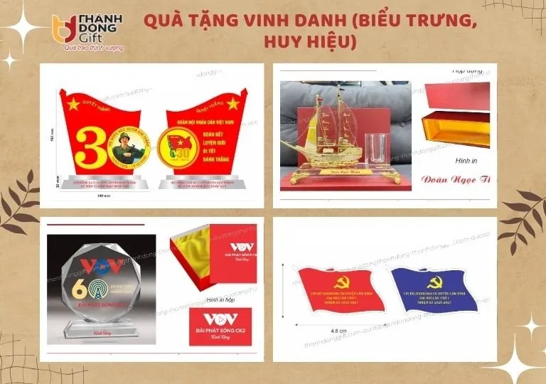 Sản phẩm qua tang vinh danh bieu trung huy hieu30022 — Quà Tặng Doanh Nghiệp, Quà Tặng Đại Hội - Công Ty TNHH Thương Mại Và Dịch Vụ Quà
Tặng Thành Đông — MST 0800987498