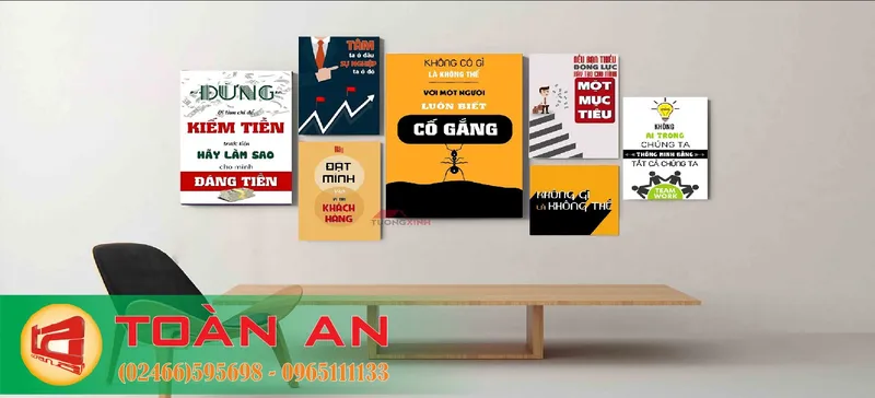Sản phẩm tranh co dong van phong — Chi Nhánh Công Ty TNHH Mỹ Thuật Quảng Cáo Toàn An — MST 0800998450
