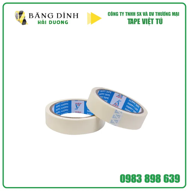 Sản phẩm BANG DINH GIAY — Vật Liệu Đóng Gói Việt Tú - Công Ty TNHH Sản Xuất Và Dịch Vụ Thương Mại Tape
Việt Tú — MST 0801002094