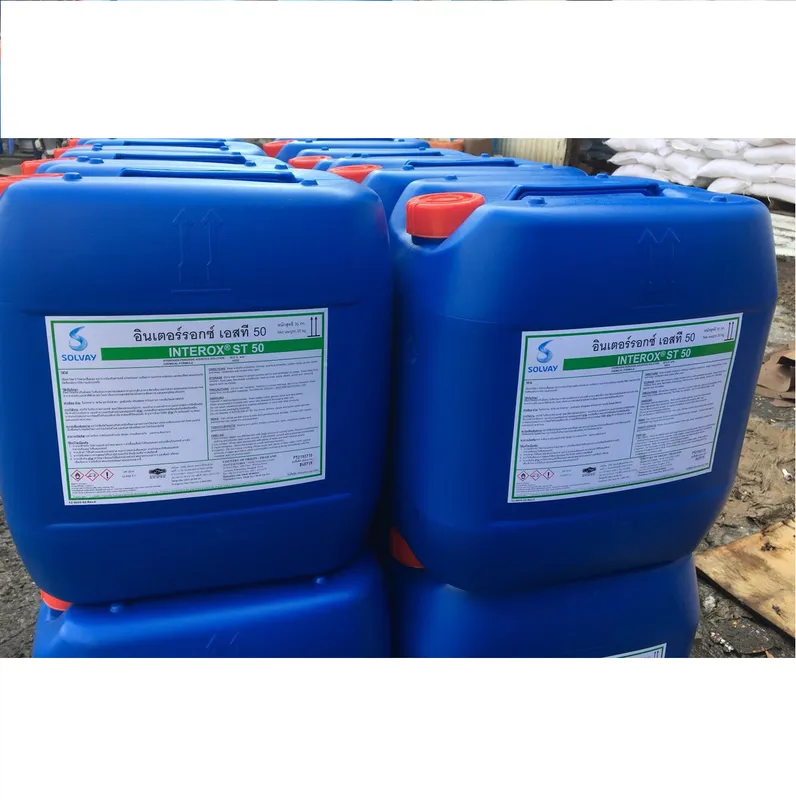 Sản phẩm Oxy già H2O2 hàm lượng 50 2 — Hóa Chất Hải Dương - Công Ty CP Dầu Khí Hải Dương — MST 0801036953