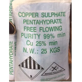 Sản phẩm Đồng sun phat CUSO4.5H2O 99 dạng bột mịn — Hóa Chất Hải Dương - Công Ty CP Dầu Khí Hải Dương — MST 0801036953
