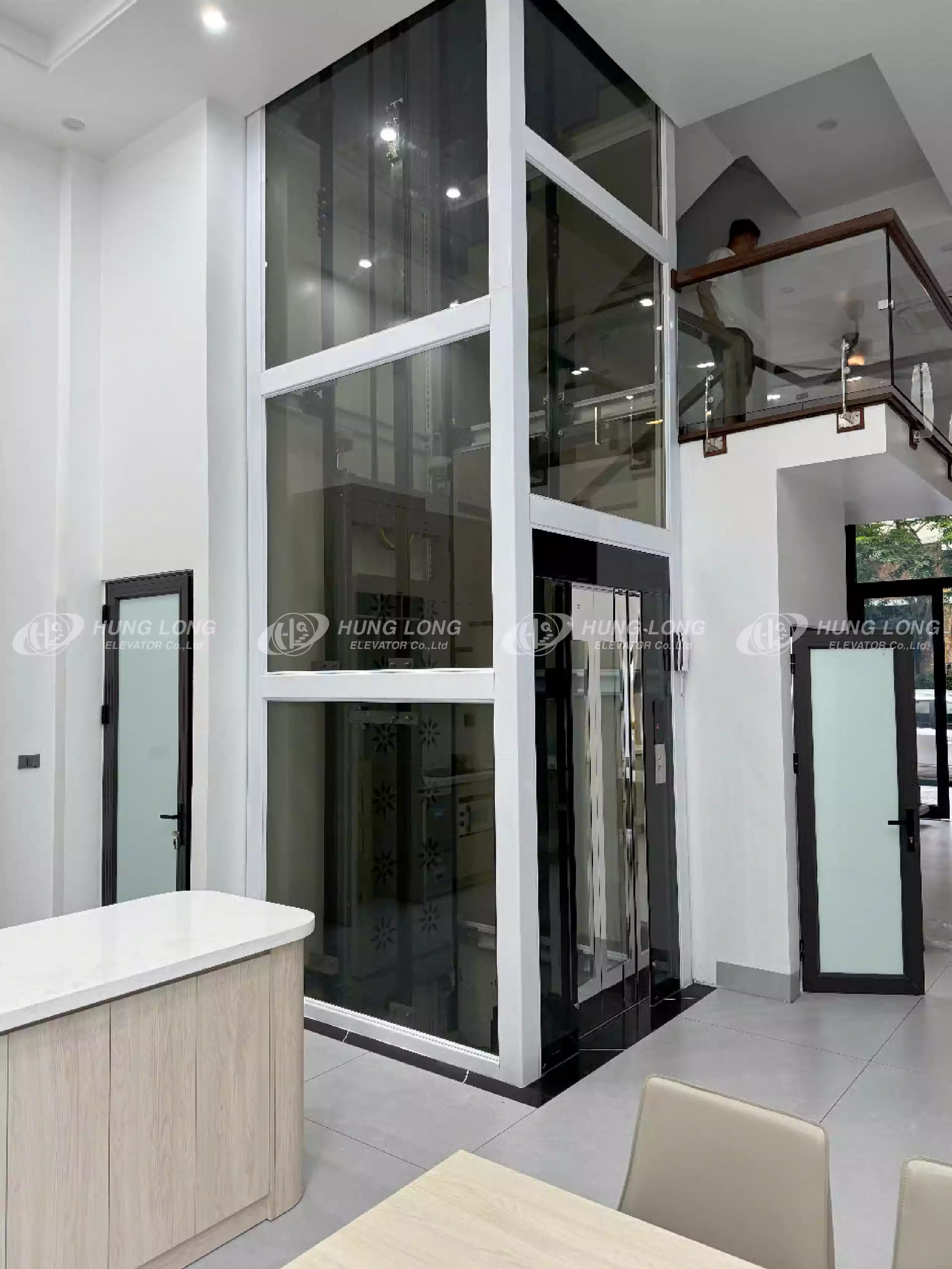 Sản phẩm hunglong thang khach khong phong may — Công Ty TNHH Thang Máy Hưng Long — MST 0801121408