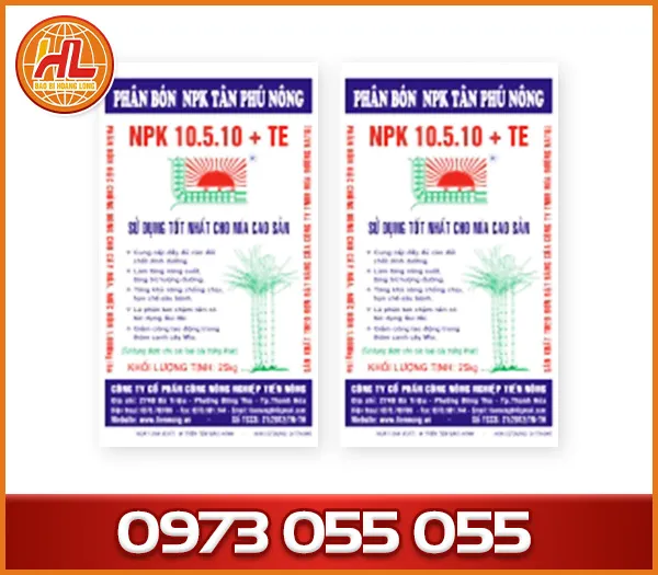 Sản phẩm BB PP det 3 — Công Ty TNHH Bao Bì Hoàng Long — MST 0801128763