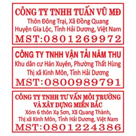 Sản phẩm Khac dau ma so thue — Công Ty TNHH Kỹ Thuật Số HaAnh — MST 0801144980