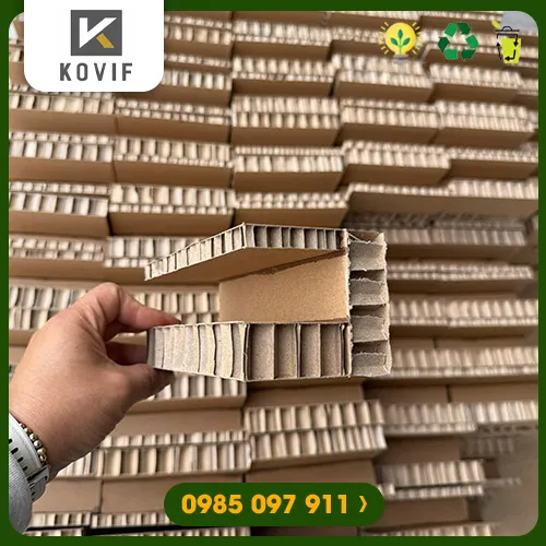 Sản phẩm san pham thuc te (5) — Thanh Nẹp Góc, Giấy Tổ Ong Honeycomb Paper Kovif - Chi Nhánh Công Ty TNHH Kovif — MST 0801148350