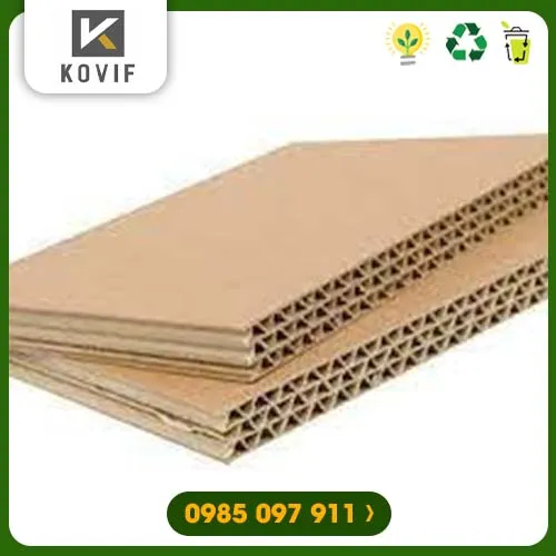 Sản phẩm tam carton 7 lop — Thanh Nẹp Góc, Giấy Tổ Ong Honeycomb Paper Kovif - Chi Nhánh Công Ty TNHH Kovif — MST 0801148350