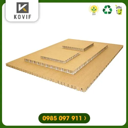 Sản phẩm tam giay to ong — Thanh Nẹp Góc, Giấy Tổ Ong Honeycomb Paper Kovif - Chi Nhánh Công Ty TNHH Kovif — MST 0801148350