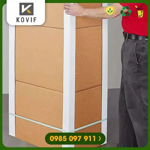 Sản phẩm thanh nep giay (3) — Thanh Nẹp Góc, Giấy Tổ Ong Honeycomb Paper Kovif - Chi Nhánh Công Ty TNHH Kovif — MST 0801148350