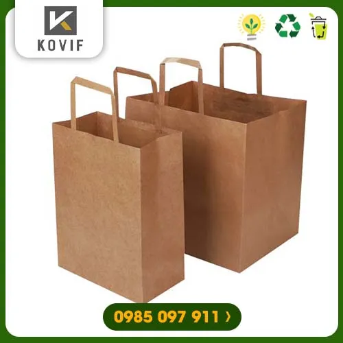 Sản phẩm tui giay co quai — Thanh Nẹp Góc, Giấy Tổ Ong Honeycomb Paper Kovif - Chi Nhánh Công Ty TNHH Kovif — MST 0801148350